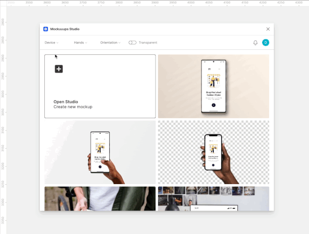How to create mockup in Figma - Step 3