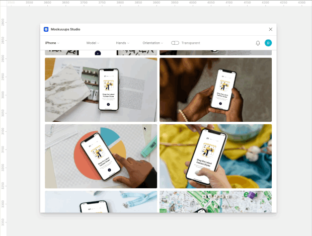 How to create mockup in Figma - Step 4