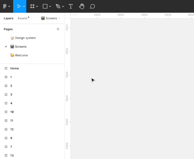 How to create mockup in Figma - Step 1