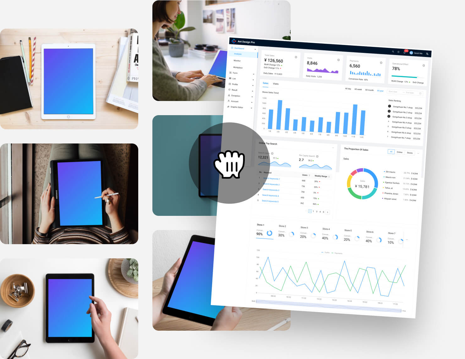 Tablet Mockup Generator