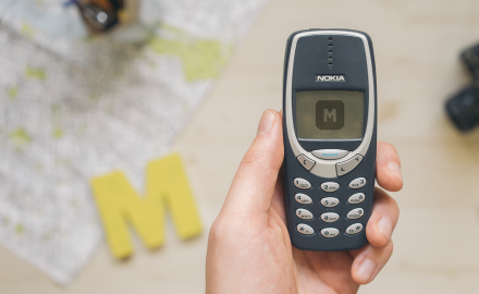 Nokia 3310 - Hi-Res Customizable .PSD File