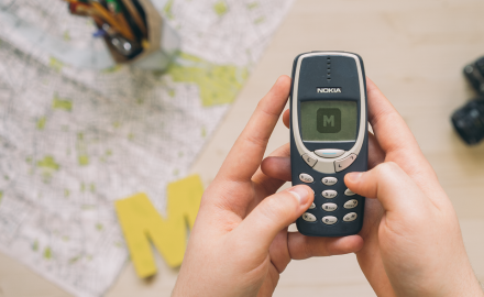 Nokia 3310 - Hi-Res Customizable .PSD File