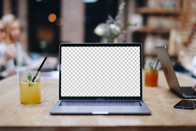 Stylish Free Macbook Pro PSD Mockup