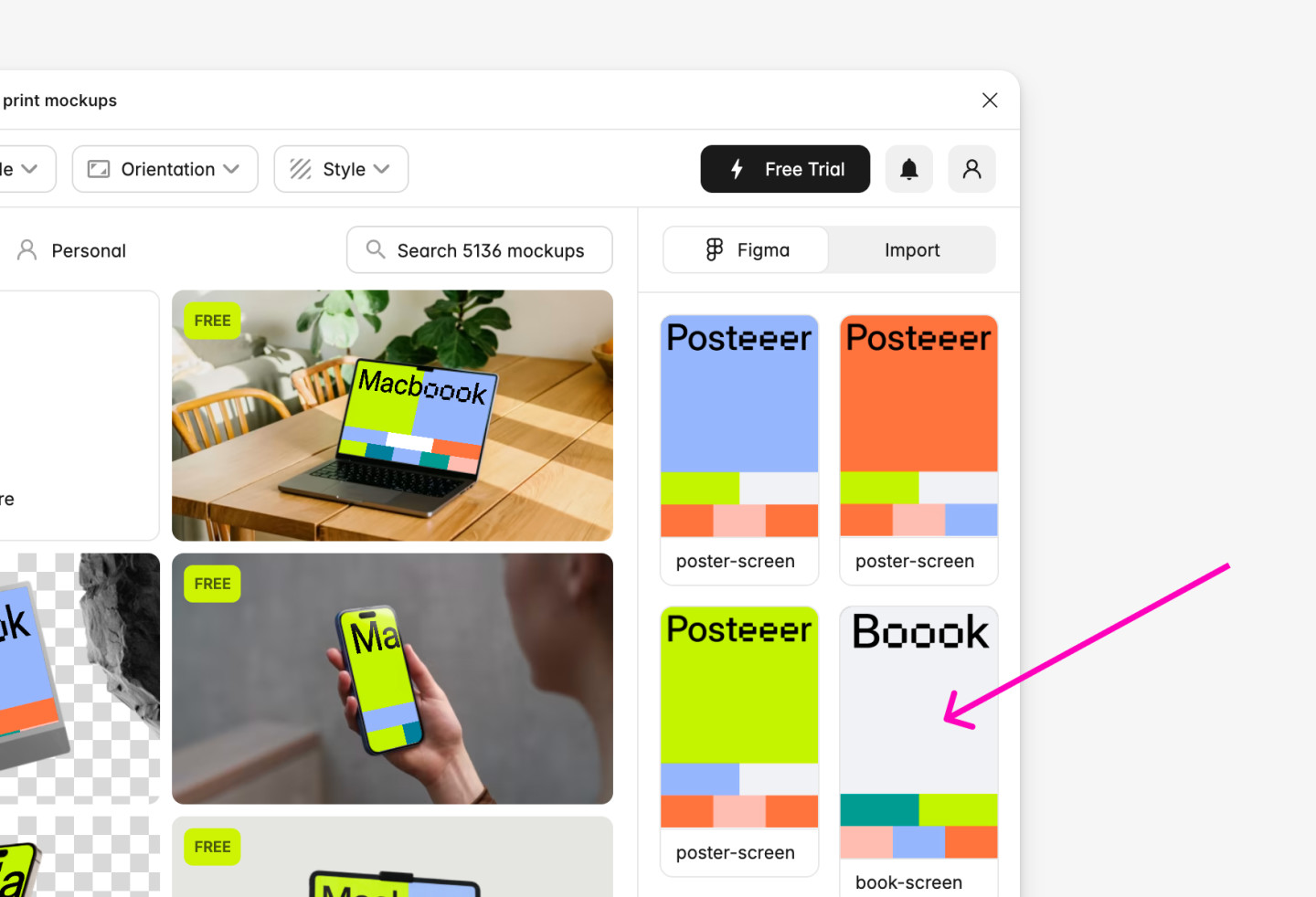 How to create mockups in Figma? - Mockuuups Help