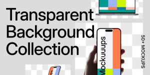 50+ Transparent Background Device Mockups for Design Freedom