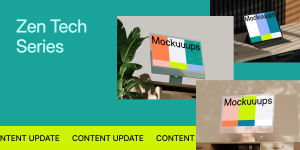 Introducing Zen Series: 12 Stunning iPad Pro & iMac Mockup Scenes