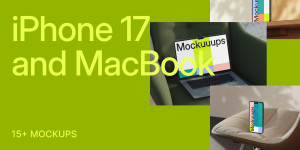 10+ iPhone 17 and MacBook Mockups for Designer [2025]