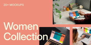 20+ Women in Tech Device Mockups for Inclusive Design