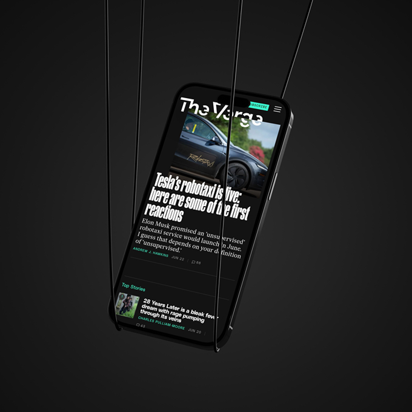 An example of a mockup generated via an AI chat command with Mockuuups API and MCP