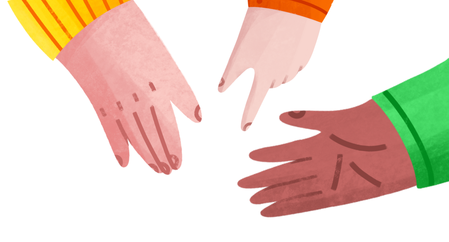 Diverse Device Hands Mockups