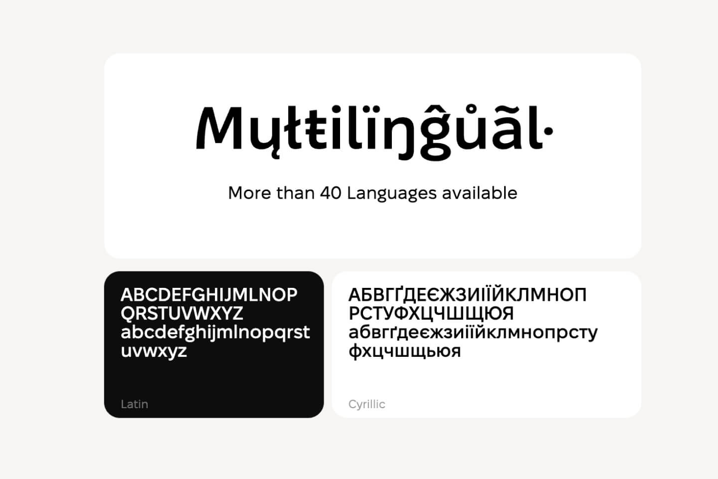 Fixel font sample – modern, versatile logo typography