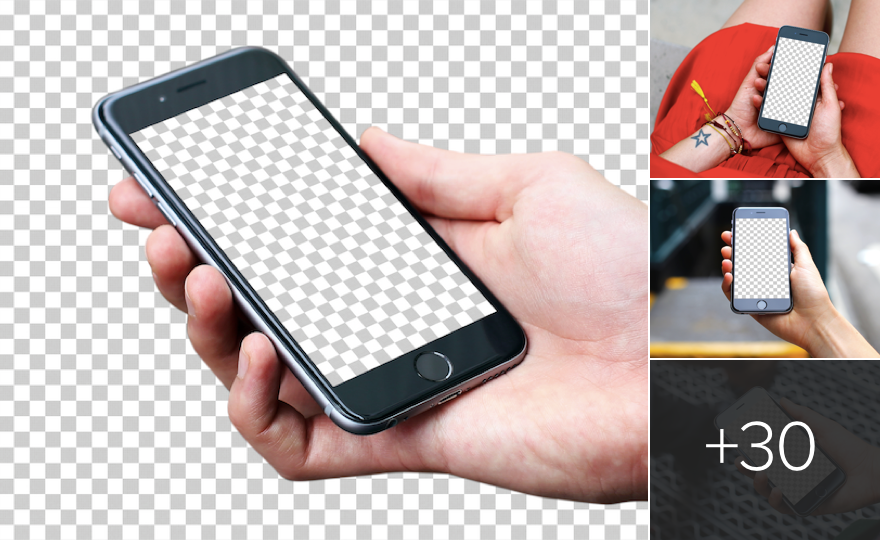 City iPhone 6s Mockups