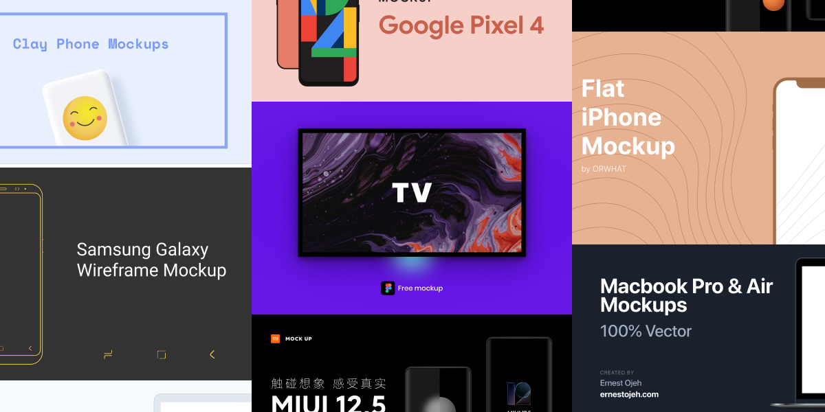 Download Free Device Mockups for Figma - Mockuuups Studio