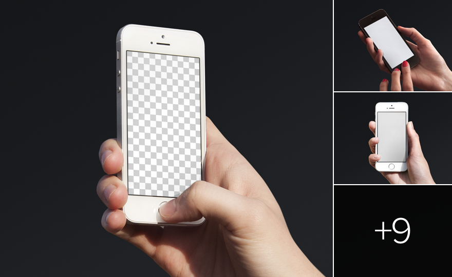 iPhone SE Package Mockups