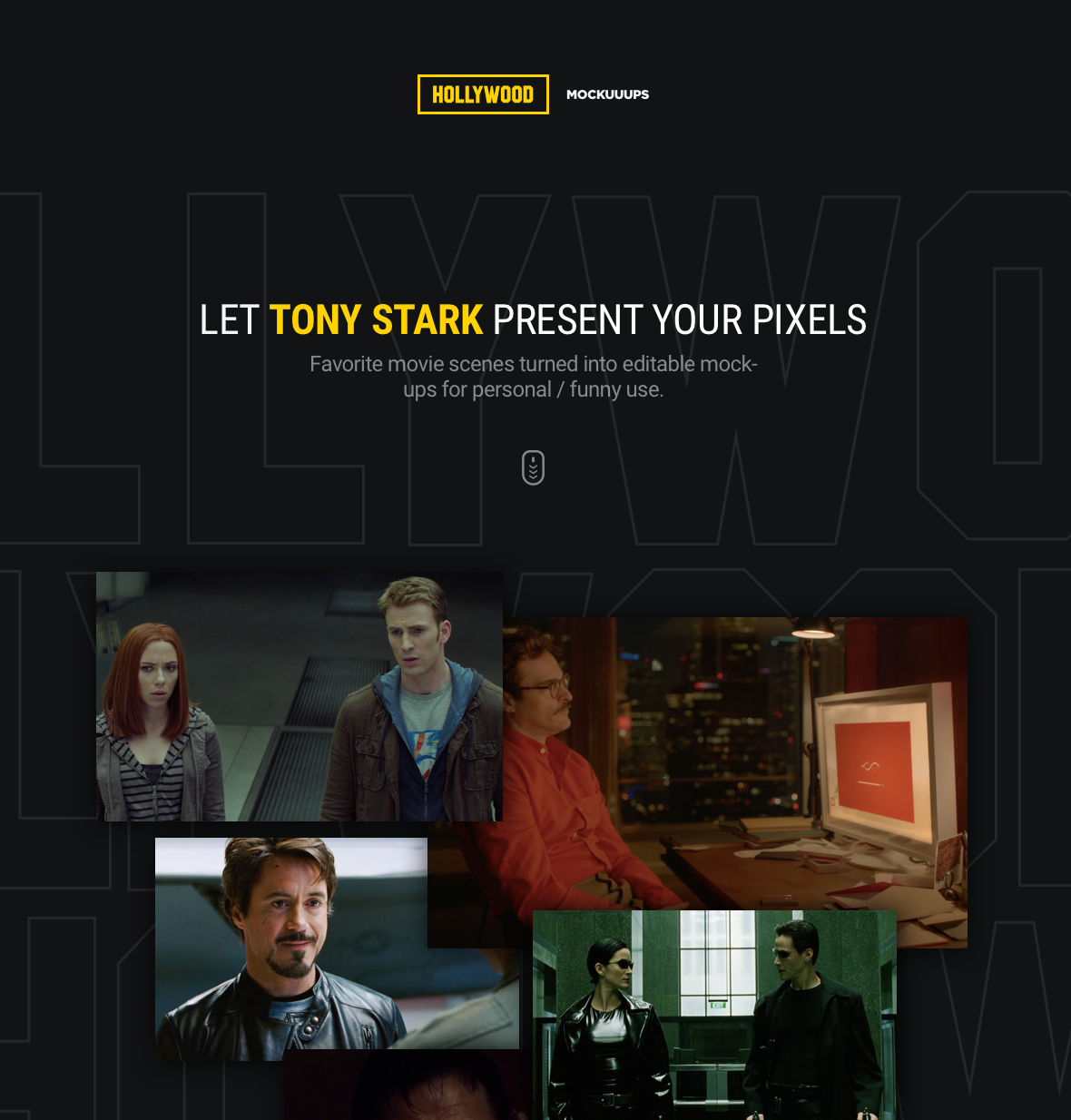 Landing Page Header Design