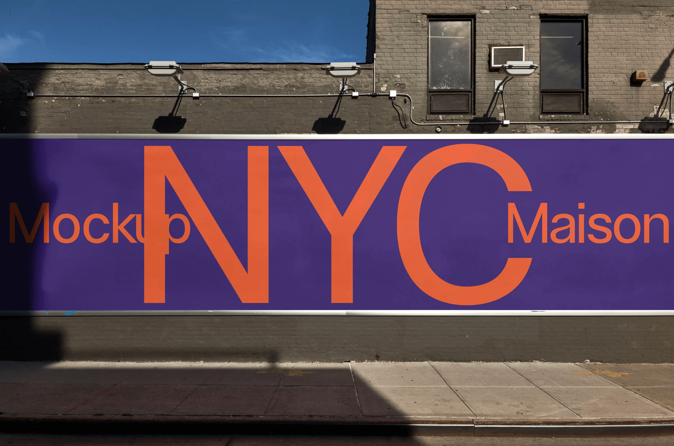 Brooklyn Street Mockup