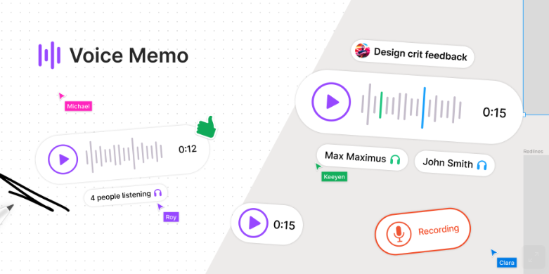 Cover of Voice Memo Figma Widget