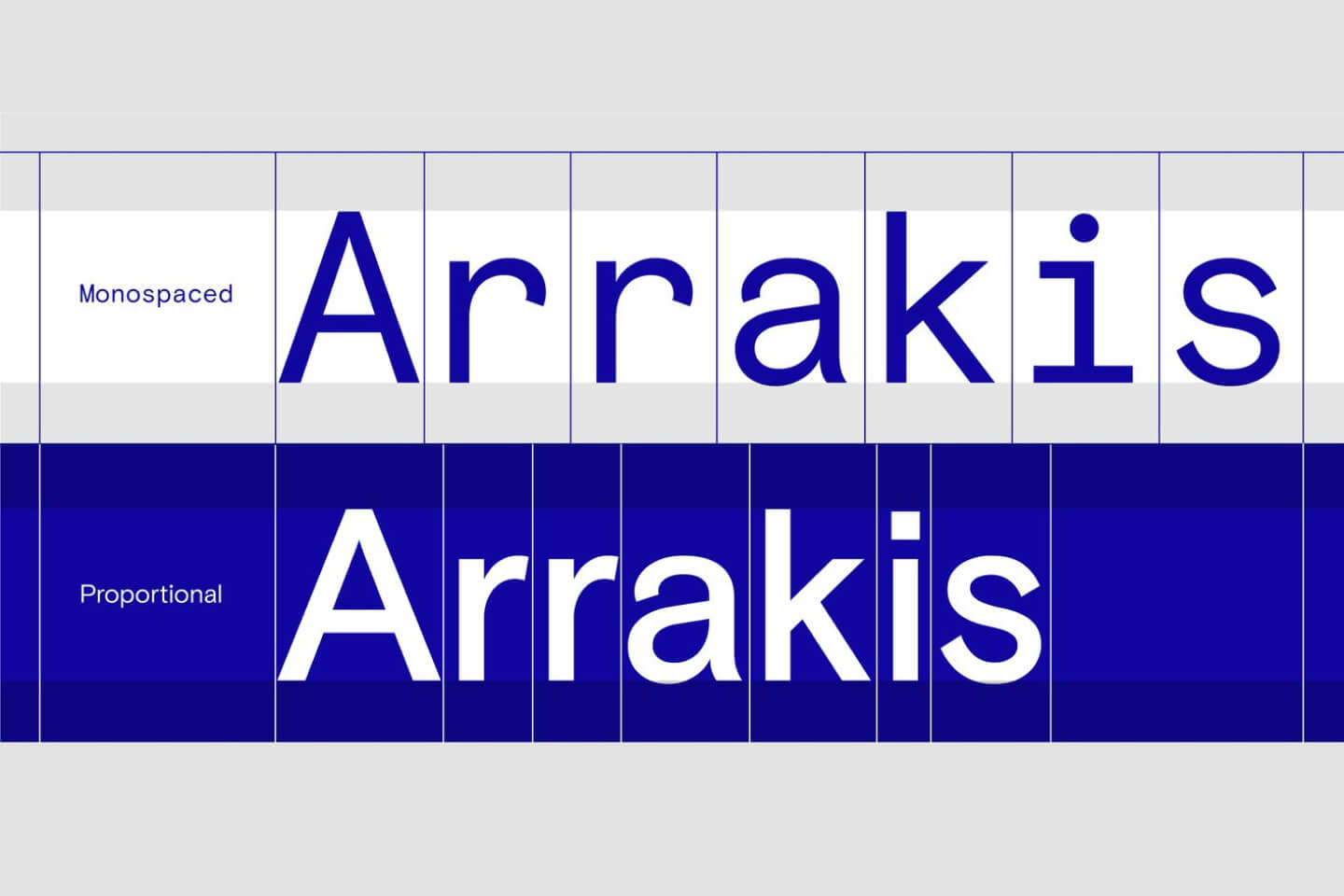 Basis Grotesque font sample – geometric, warm logo typography