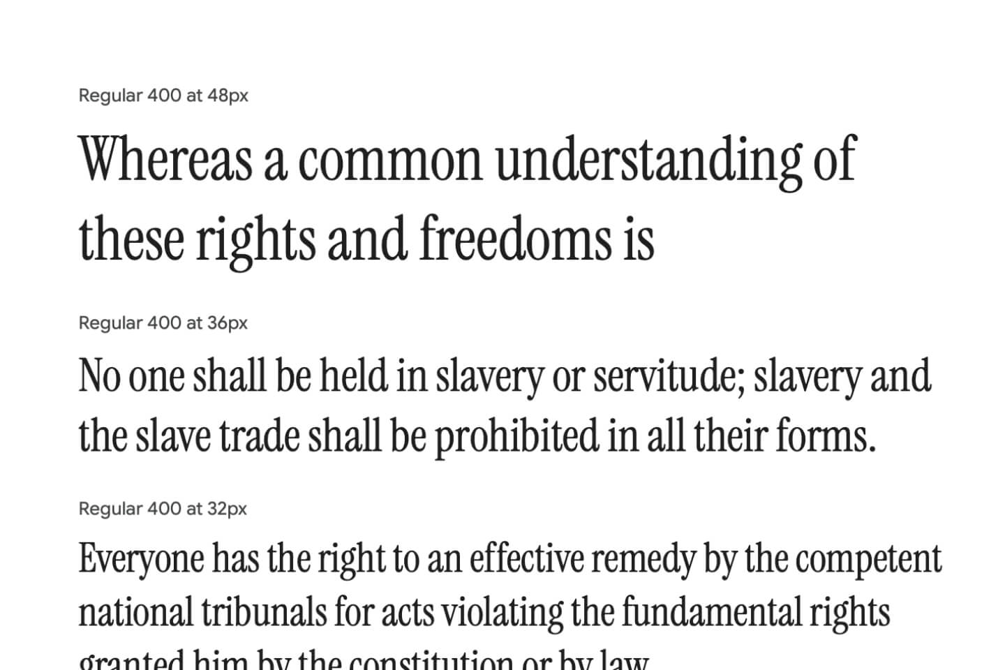 Instrument Serif font sample – modern classic serif for branding