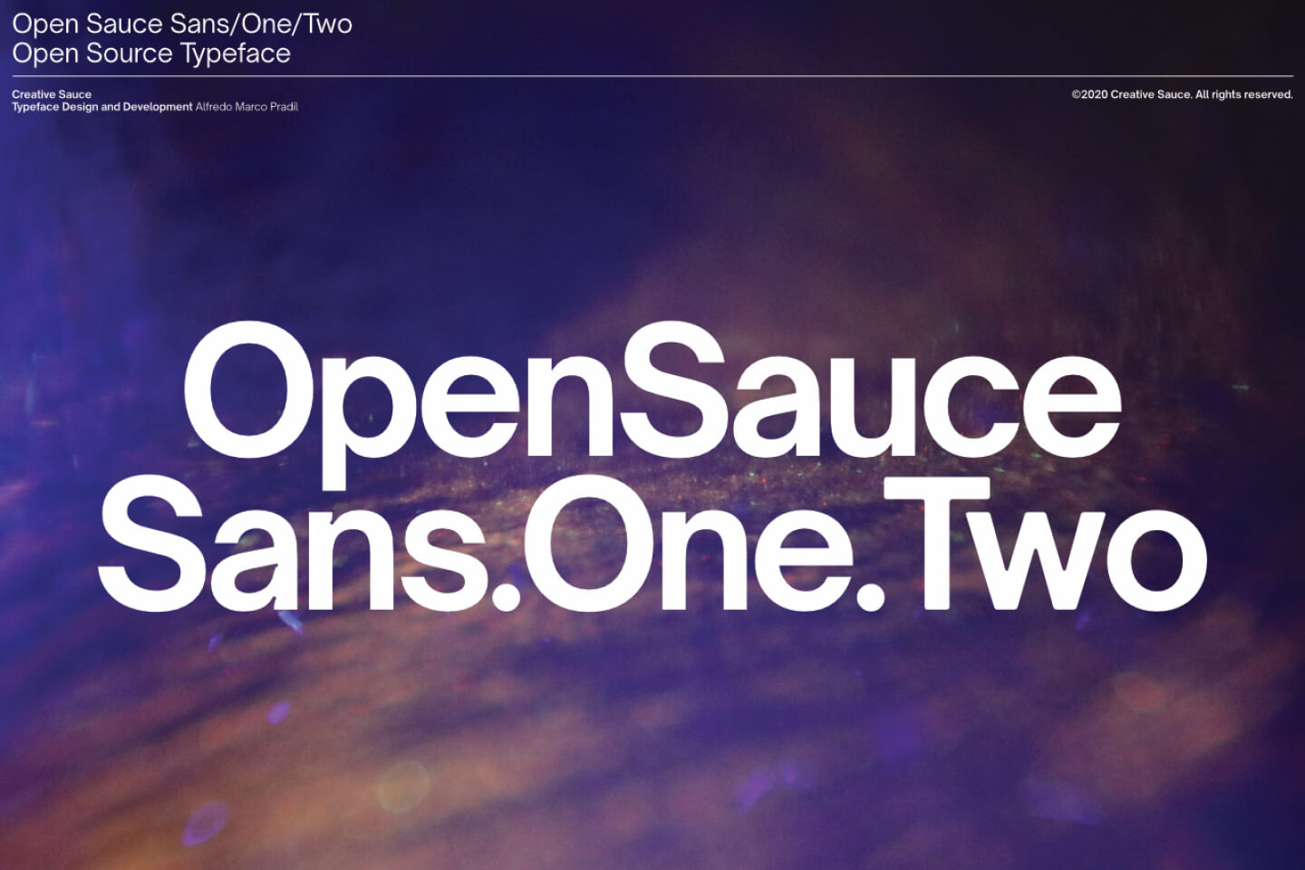 Open Sauce font logo preview – contemporary sans-serif for modern branding