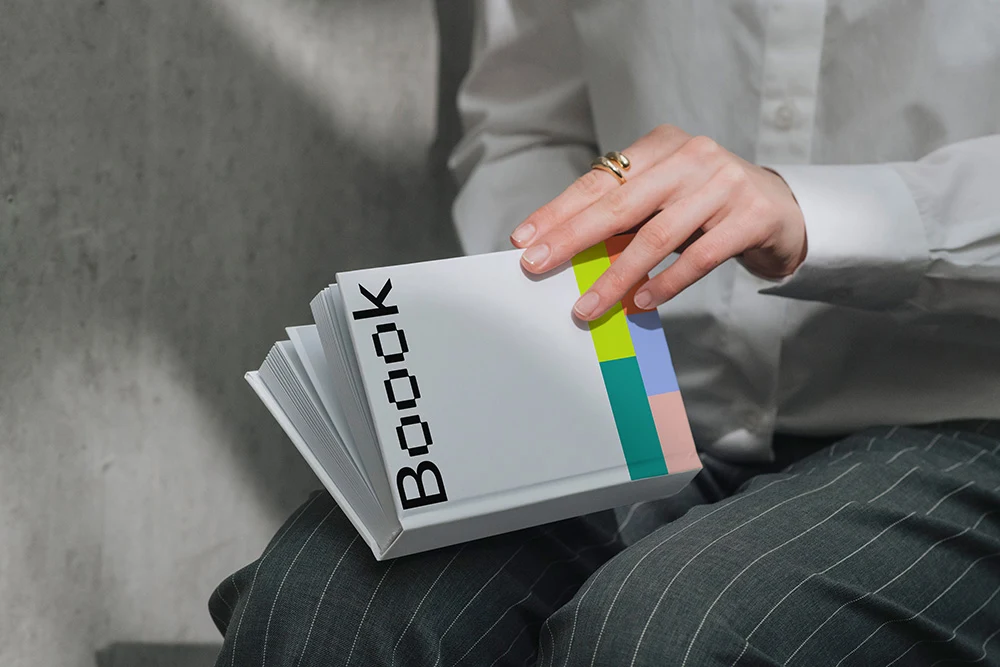 Mockup livre au format A