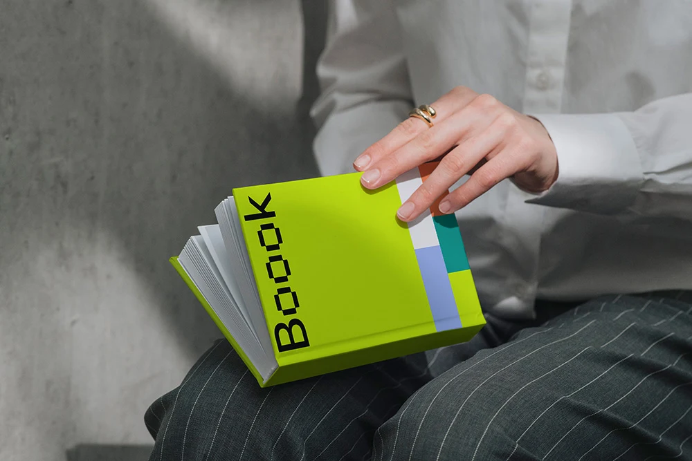 Mockup livre au format A