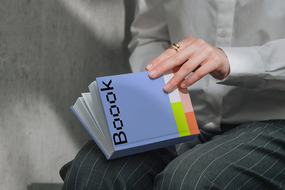 Mockup livre au format A