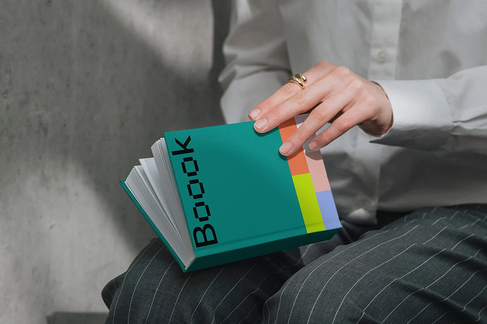 Mockup livre au format A