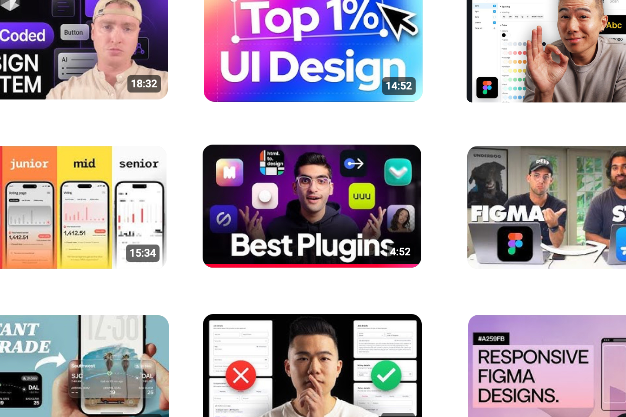 YouTube learning path curated gift for designers