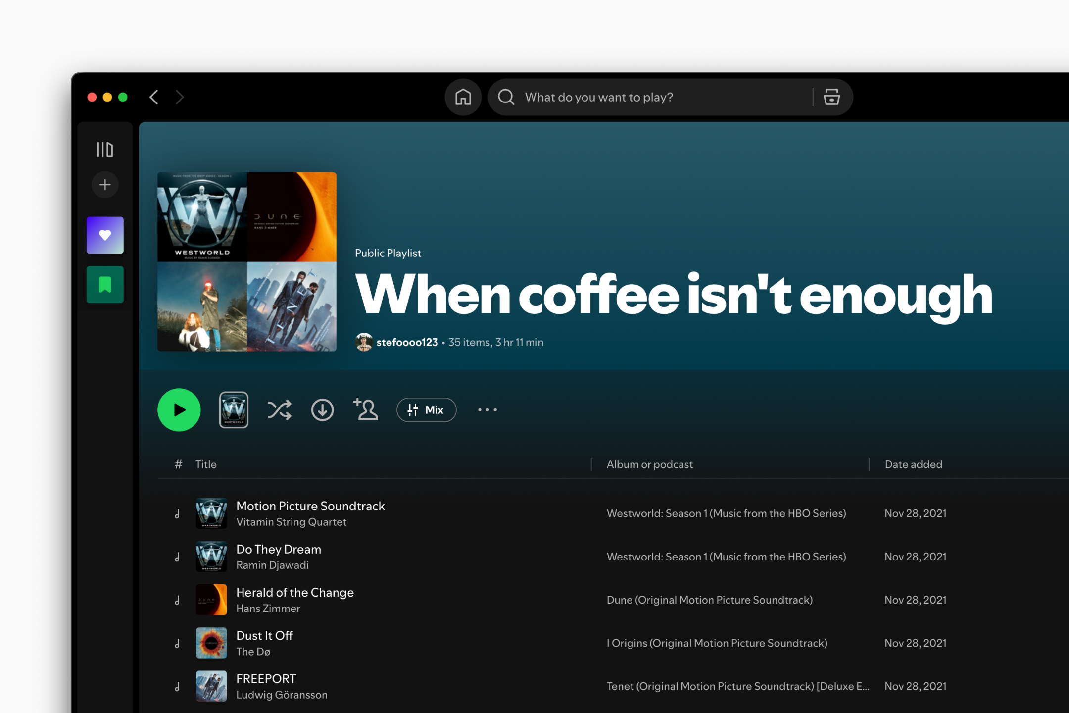 Curated focus playlist gift for UI UX designers