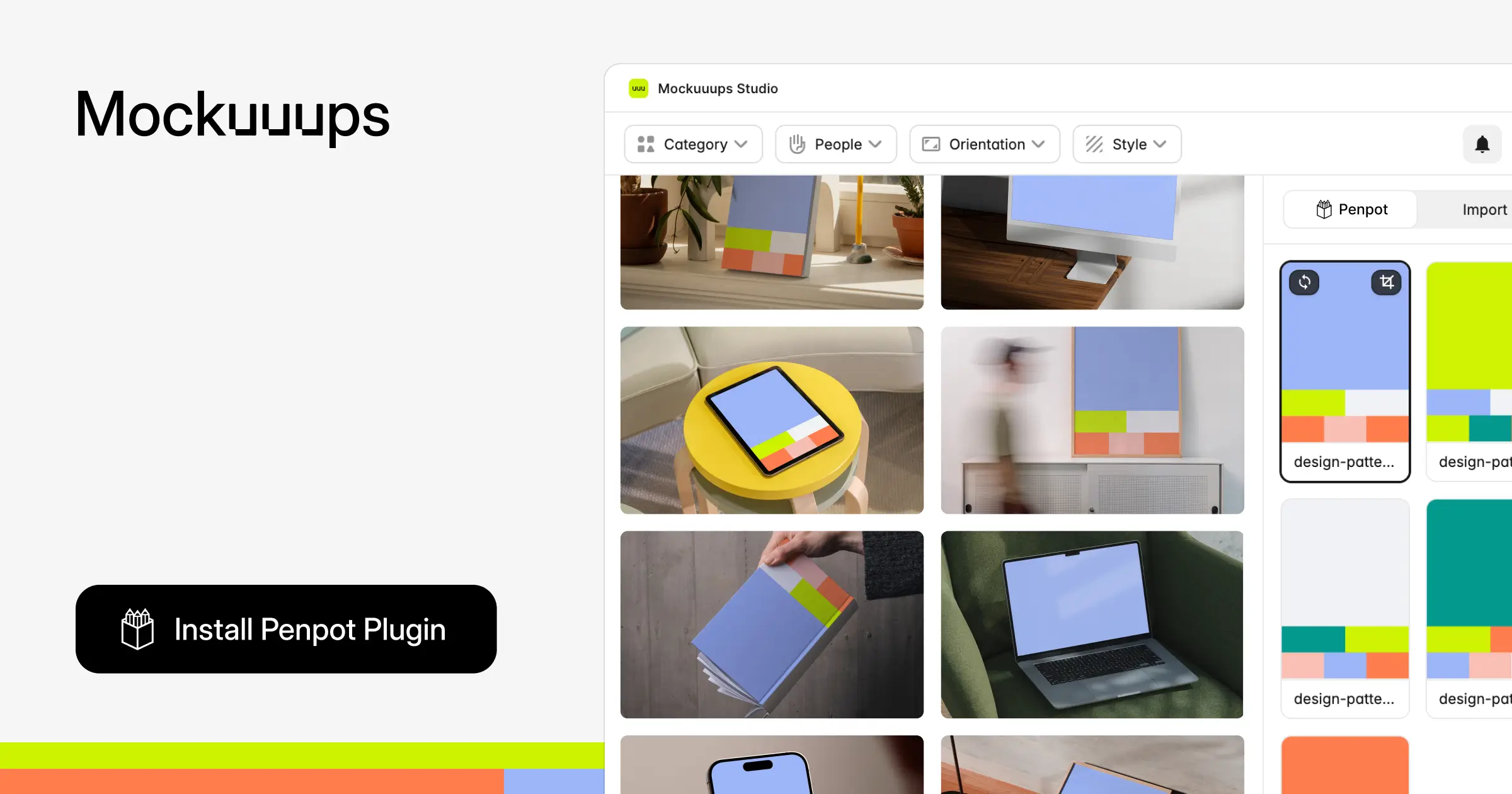 Penpot Mockup Plugin [5000+ Mockups] - Mockuuups Studio