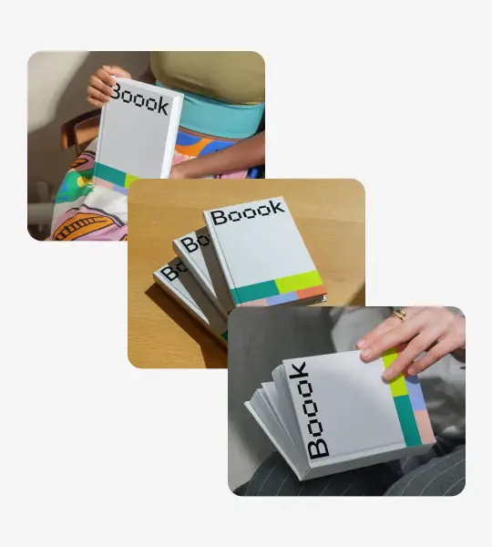 Edit Softcover Book mockup to match your style