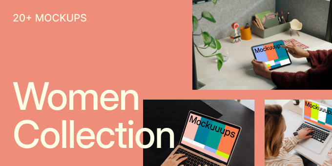 20+ Women in Tech Device Mockups for Inclusive Design