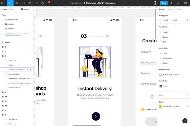 Figma Resizing Trick