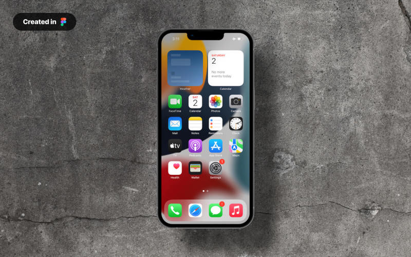 iPhone Figma Mockup