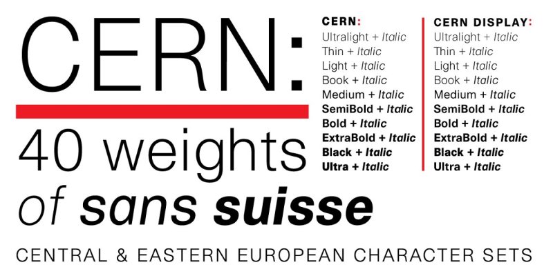 Cern Font