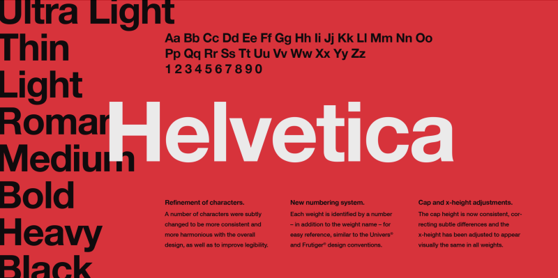 Helvetica Font