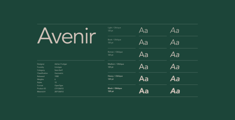 Avenir Font