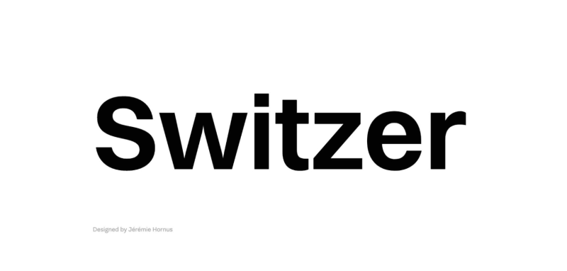 Switzer Font