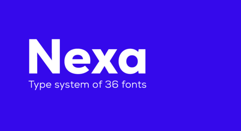 Nexa Font