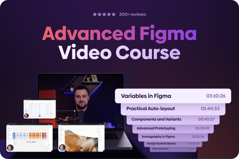 Advanced Figma Video Course by Supercharge Design