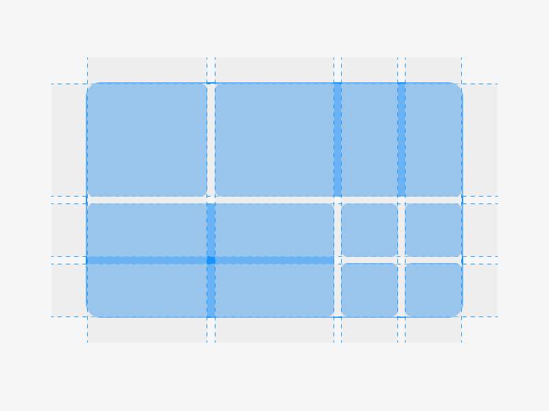 Responsive Bento Grid Example