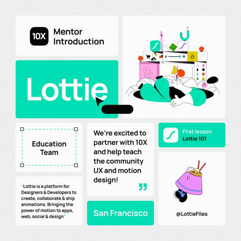 Lottie Lessons by 10xDesigners