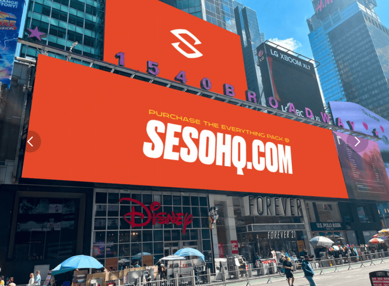 Times Square Billboard Mockup