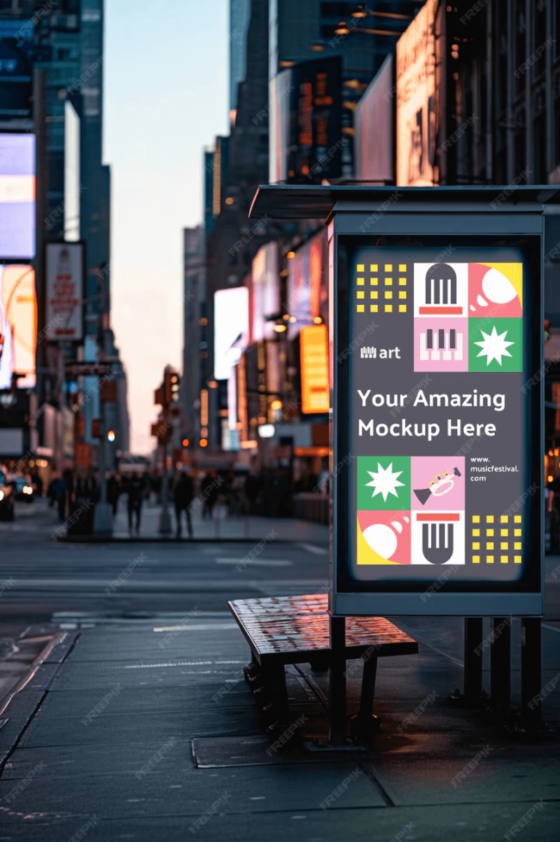 NYC Billboard Mockup