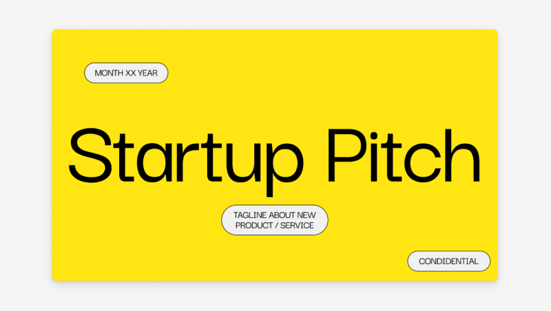 Startup Pitch for Figma Slides