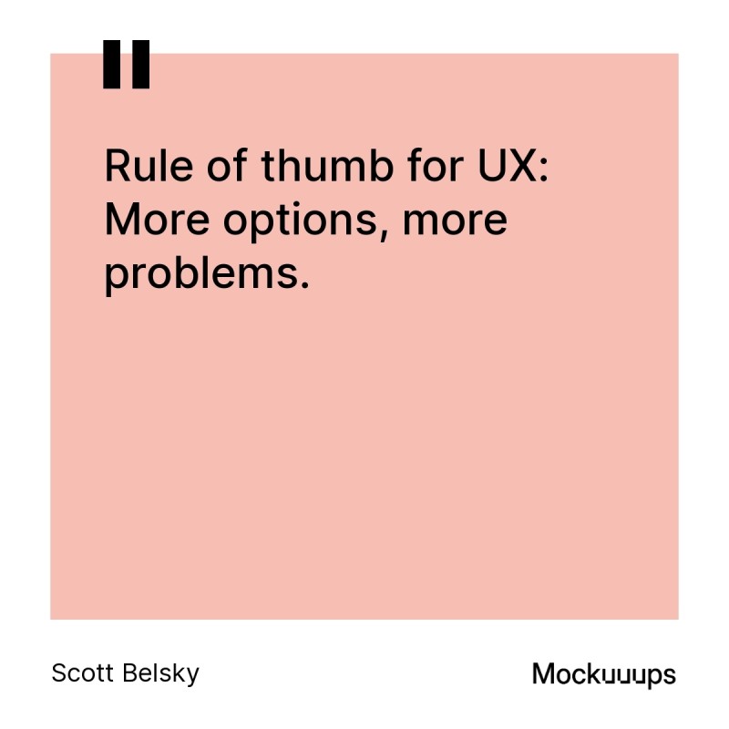 Scott Belsky Quote on UX