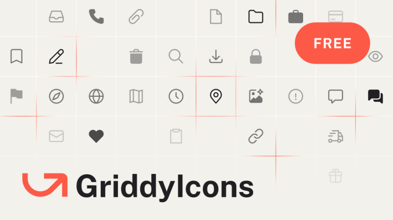 1. GriddyIcons