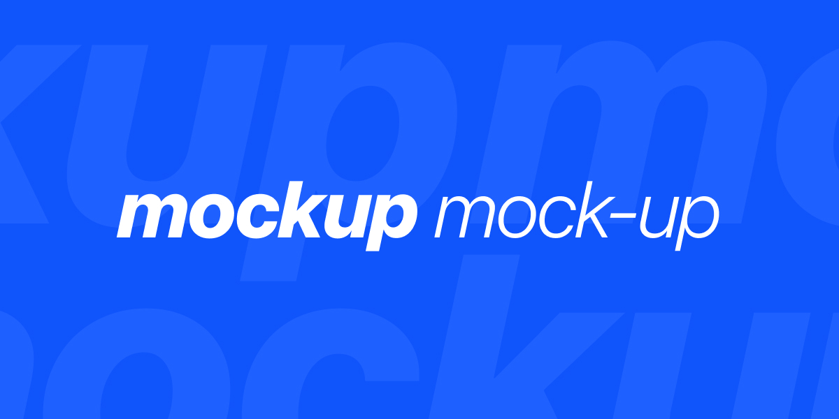 What is a mock-up? (Full breakdown)