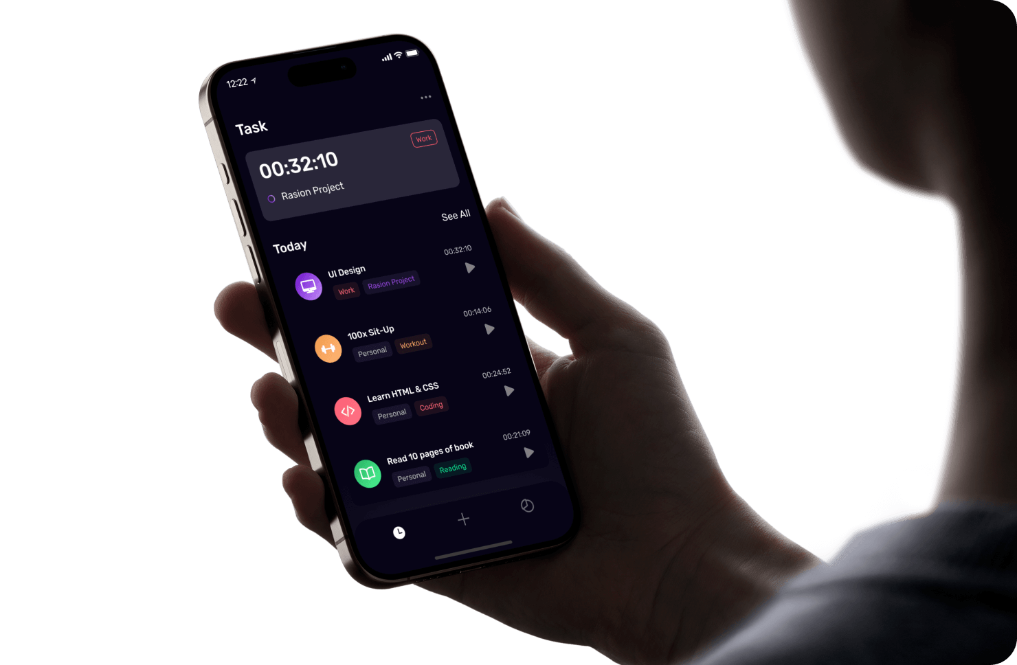 iPhone Hand Mockups Mockups